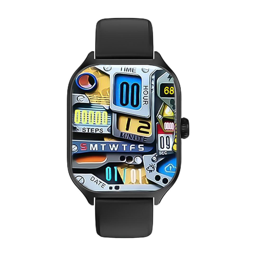 TecSox Spectra Smart Watch | 10-15 Day Standby Time | 2.02 Inch Biggest HD Display | IPX Water Resistant - TECMARX