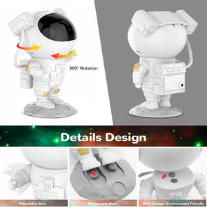 TecMarx Astronaut Projection Light | Nebula Lamp & Stars | Time Fucntion | Remote Control - TECMARX