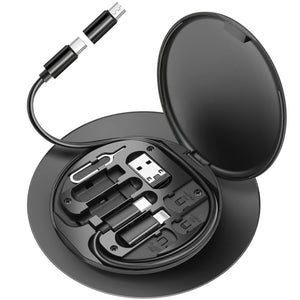 TecMarx Type C kit | All Kind Of Cable Support | Portable | With Phone Stand - TECMARX