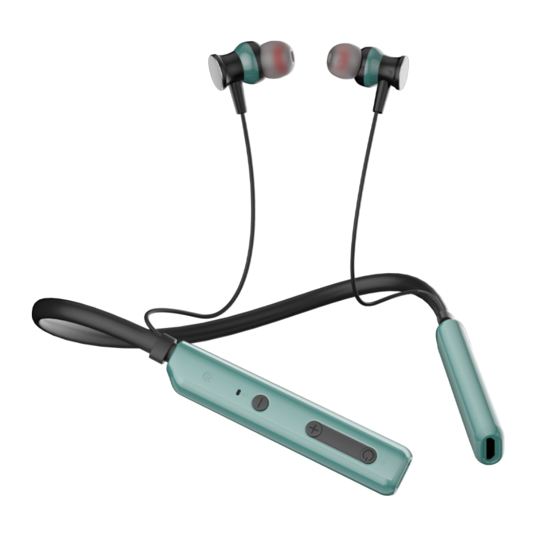 TecMarx Roar Bluetooth Neckband | 40 Hr Playtime | 14 mm Driver | ENC | IPX5 Water Resistant