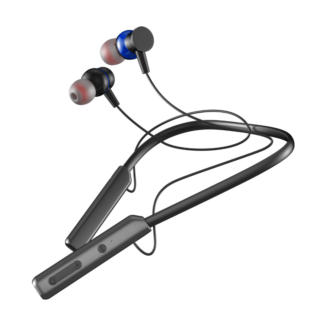 TecMarx Roar Bluetooth Neckband | 40 Hr Playtime | 14 mm Driver | ENC | IPX5 Water Resistant