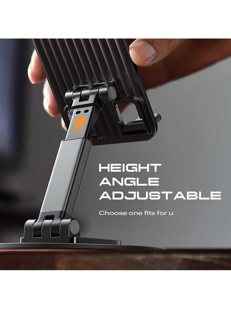 TecMarx Ring Premium Phone Stand | More Stable With Round Base | Adjustable | Portable