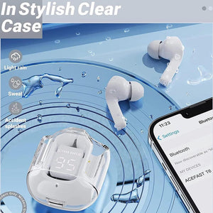 TECMARX UltraPods True Wireless Earbuds | 30 Hr Playtime | IPX Water Resistant | HD Bass - TECMARX