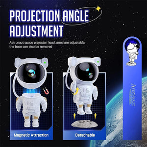 TecMarx Astronaut Projection Light | Nebula Lamp & Stars | Time Fucntion | Remote Control - TECMARX