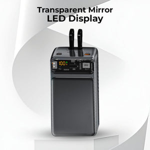 TecMarx Force Pro 10000mAh Power Bank | 25W Output | Numeric Indicator - TECMARX