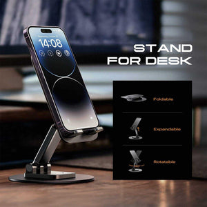 TecMarx Ring Premium Phone Holder | Rotatable | More Stable | Compatible for all Smart Gadget - TECMARX