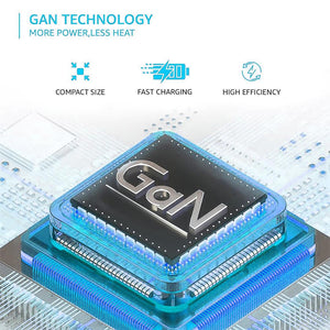 TECMARX PD Charger || 65 Watt Output || With 65W Type C to C Cable | Supports Samsung, OPPO, Vivo, Xioami - TECMARX