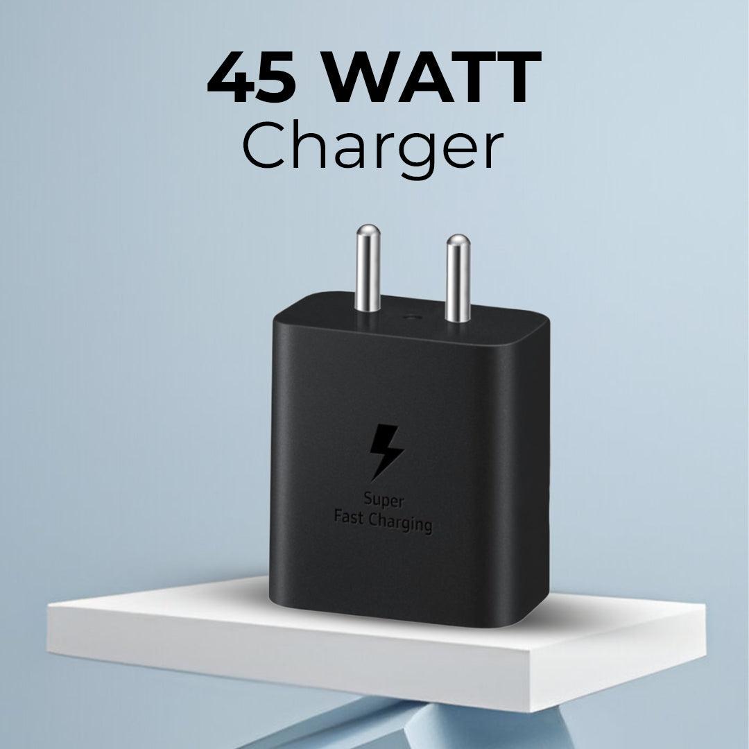 TecMarx 45W Charger | Super Fast | Type C Charger | IPX Water Resistant - TECMARX