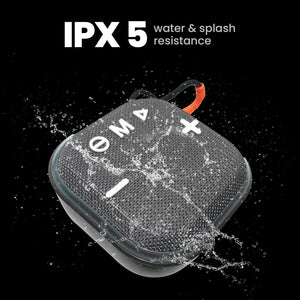 TECMARX Mini 300 Bluetooth Speaker | 6Hr Playtime | 5 Watt RGB Lighting| Memory Card Slot - TECMARX