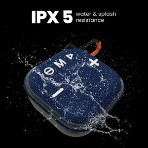 TECMARX Mini 300 Bluetooth Speaker | 6Hr Playtime | 5 Watt RGB Lighting| Memory Card Slot - TECMARX