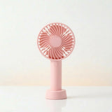 Tecmarx Breeze One Portable Handheld Fan | 3 Hour LED Indicator | Quiet Cooling