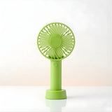 Tecmarx Breeze One Portable Handheld Fan | 3 Hour LED Indicator | Quiet Cooling