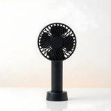 Tecmarx Breeze One Portable Handheld Fan | 3 Hour LED Indicator | Quiet Cooling