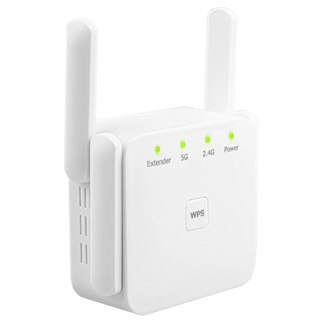 TecMarx L3 WiFi Extender Signal Booster | Up To 1200Mbps | Supports Ethernet Port | 35 Devices 1-Tap Setup