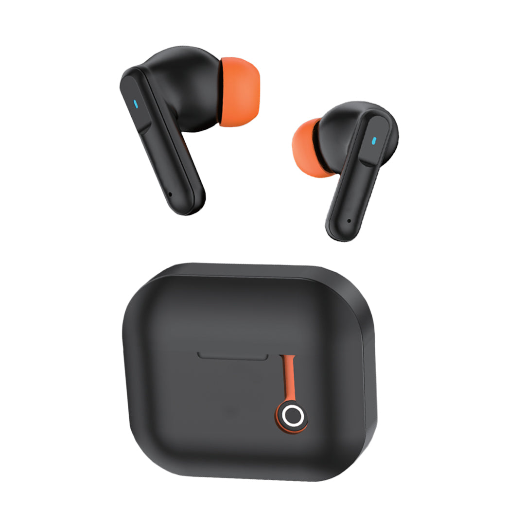 TecMarx Pro 1 Bluetooth Earbuds | 30 Hr Play Time | Built in ENC Mic | Embrace Voice | IPX Water Resistant