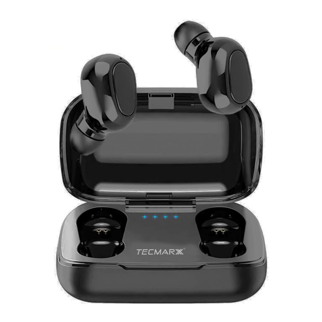 TecMarx MiniPod Bluetooth Earbuds | Stable Connection | Better Driver | IPX Water Resistant