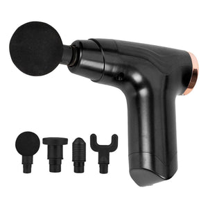 TECMARX Gun Massager | Durable Pain Reliver| 4 Massage Heads | with High Power Low noise - TECMARX