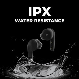 TecMarx MAX 12 Bluetooth Earbuds | 30 Hr | Balance Audio | IPX Water Resistant | Numeric Indicator - TECMARX