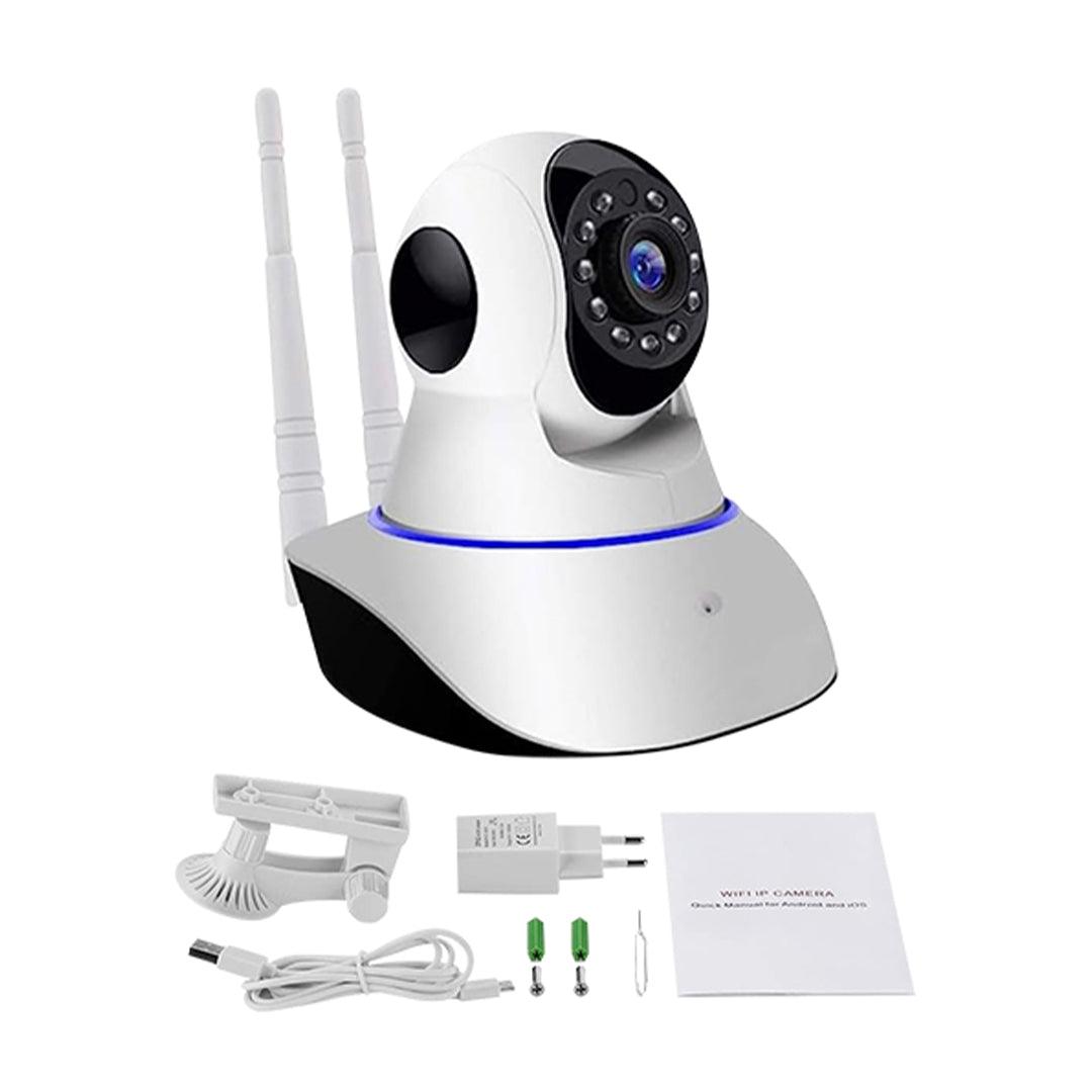 Wifi CCTV Camera | 360 Degree live Monitoring | Night vision | 6GB Card support | In Build Microphone | 2 Way Talk - TECMARX