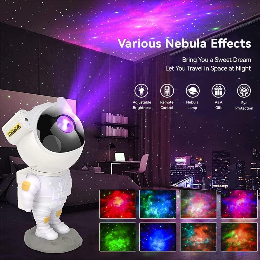 TecMarx Astronaut Projection Light | Nebula Lamp & Stars | Time Fucntion | Remote Control - TECMARX