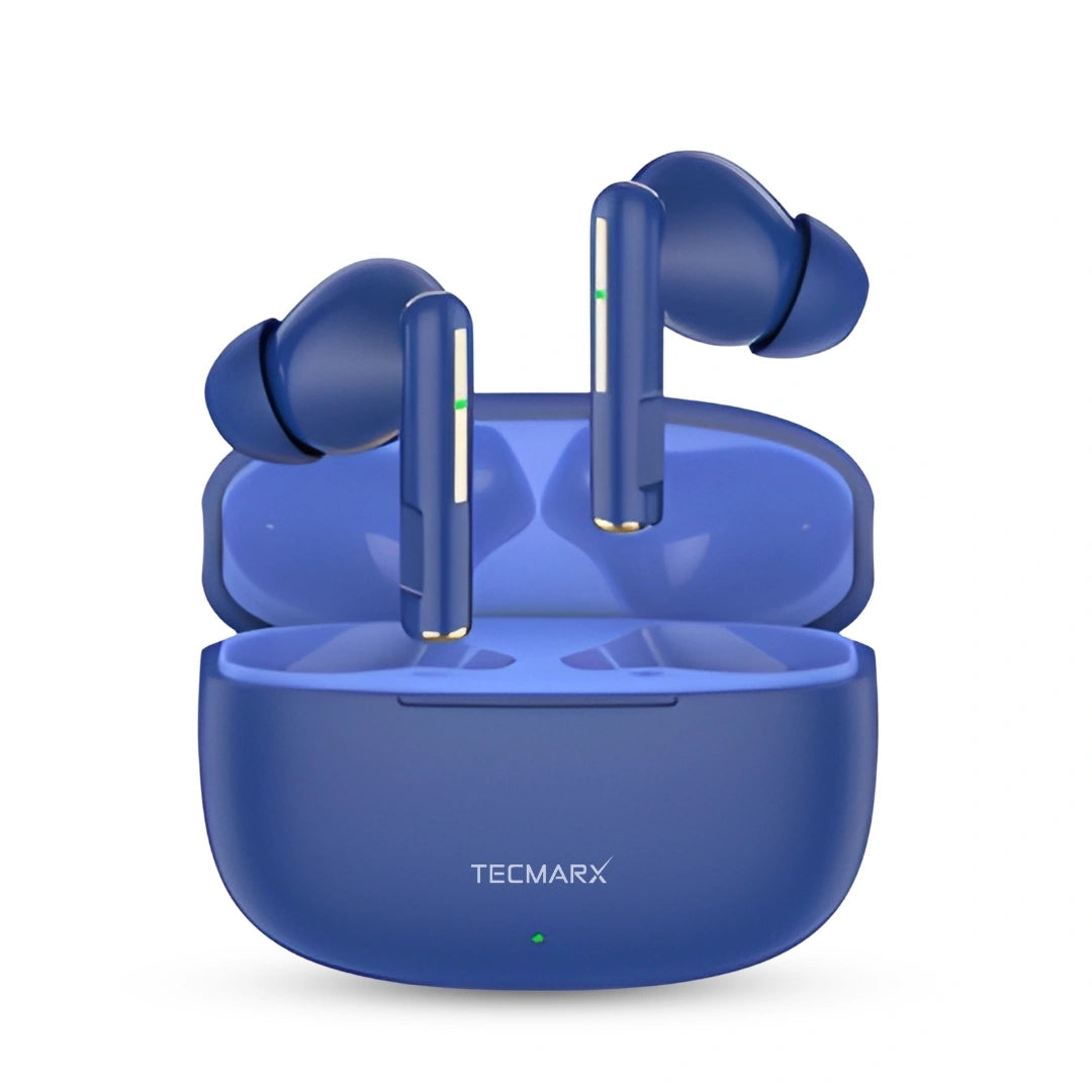 Tecmarx Vibe Bluetooth Earbuds | 30 Hr Playtime  | Balance Sound