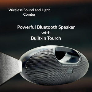 TecMarx Bluetooth Torch Speaker | 6 hr playtime | In Built tourch | Balance Audio | IPX Water Resistant - TECMARX