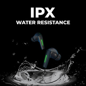 TecMarx Ninja Bluetooth Earbuds | 40 Hr | Powerful Bass | IPX Water Resistant - TECMARX