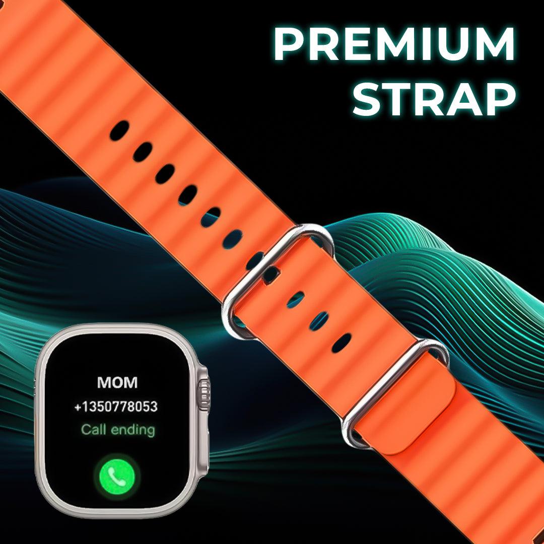 TECMARX Ultra Watch || 2.19' Inch display || 100+ Sports mode || Customizable watch faces || Metal sheild - TECMARX