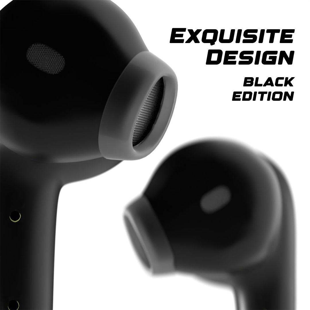 TecMarx MAX 12 Bluetooth Earbuds | 30 Hr | Balance Audio | IPX Water Resistant | Numeric Indicator - TECMARX