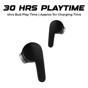 TecMarx MAX 12 Bluetooth Earbuds | 30 Hr | Balance Audio | IPX Water Resistant | Numeric Indicator - TECMARX