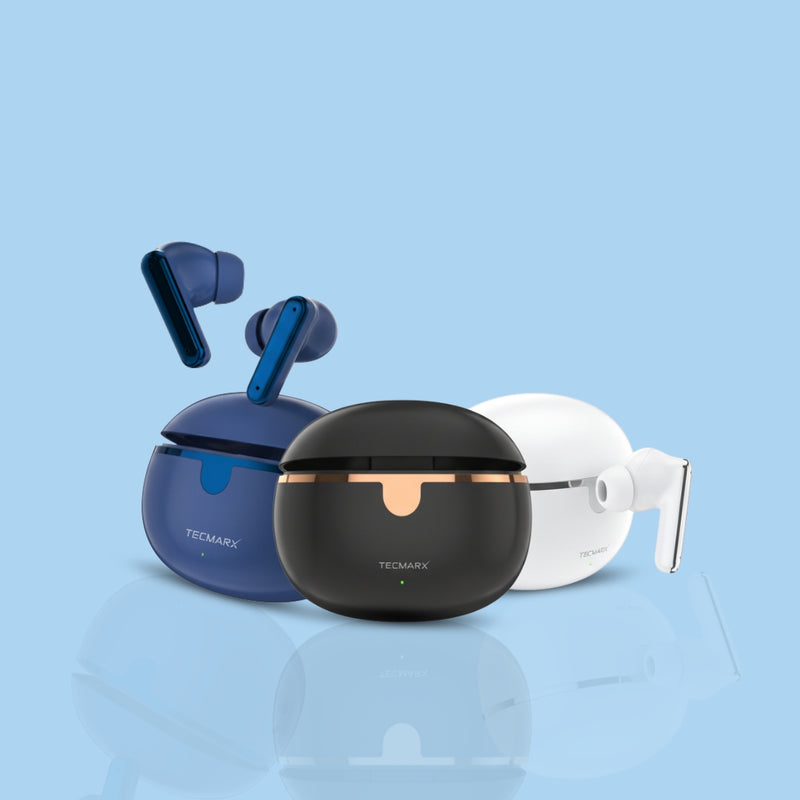 TecMarx Roar551 Bluetooth Earbuds | 50 Hr Playtime